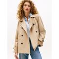 Tommy Hilfiger Jacke "COTTON REG" Damen BEIGE, Gr. 34, Baumwolle, Jacken outdoor
