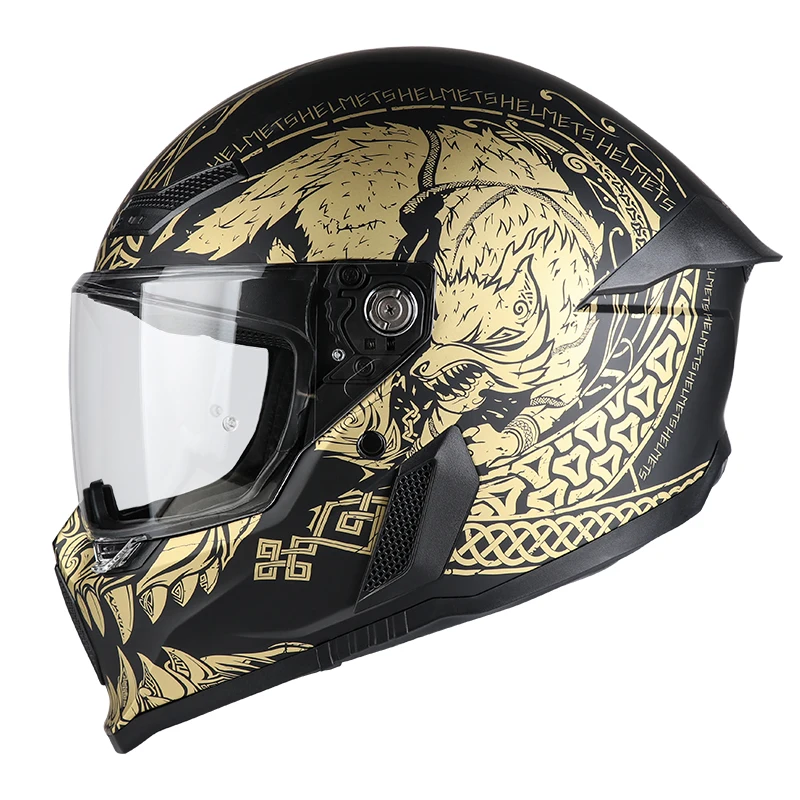 VGV Motorradhelm DOT Approved Casco Capacetes Integralhelme Motorradhelm Mit Belüftungslöchern Verschiedene Gläser Image