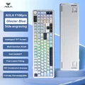 AULA F108 Pro Gaming Tastiera meccanica Tri Mode Schermo multi-manopola personalizzato Tastiera wireless RGB Esports con display intelligente TFT