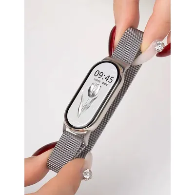 Strap Für Xiaomi Mi Band 9-8 globale version zubehör Milanese Schleife Ersatz gürtel armband pulseira correa mi band 9-8 strap Image