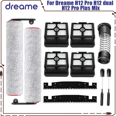 Dreame H12 Pro / H12Plus / H12Pro Plus Mix/H12 Dual Nass Trocken Staubsauger Ersatzteile Roller Hepa Abdeckung Hepa Filter Zubehör Image