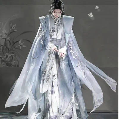 ChuWanning MoRan Chinesische TV Antike Serie 2Ha Unsterblichkeit chu wanning Cosplay chu wanning Kostüm Weißes Kleid Altes Hanfu Image
