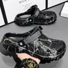 Sommer Herren Hausschuhe Mode Garten Clogs Männer Sandalen Leichte Weiche Sohle Flip Flop Outdoor Strand Casual Männer Schuhe Größe 36-47