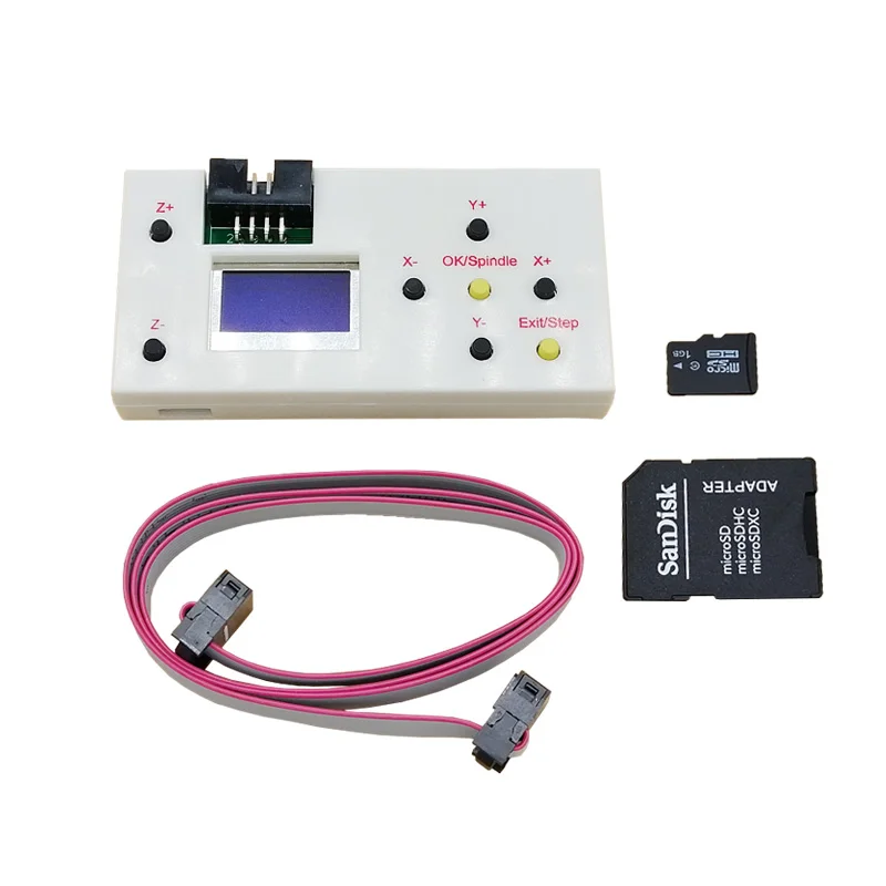Offline-Controller für CNC 3018 Pro 2418 Pro 1610 Pro DIY Lasergravierer Schneidemaschine 1 GB TF-Karte 3 Achsen GRBL Handsteuerung Image