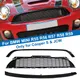 Griglia paraurti anteriore per BMW MINI R55 R56 R57 R58 R59 (solo per Cooper S e JCW) Griglia a rete per copertura cofano superiore/inferiore Griglia nera