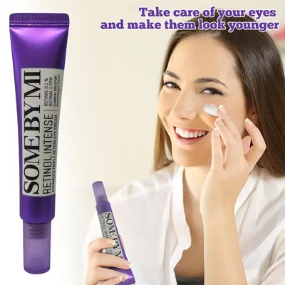 Somebymi Eye Cream Retinol Eye Cream Anti-Aging Retinol Eye Cream Lifts and Firms the Skin Under the Eyes 30ml