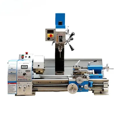 Multifunctional Metal Lathe Drilling And Milling Machine High-precision Industrial Grade Three-in-one Machine Tool Turning