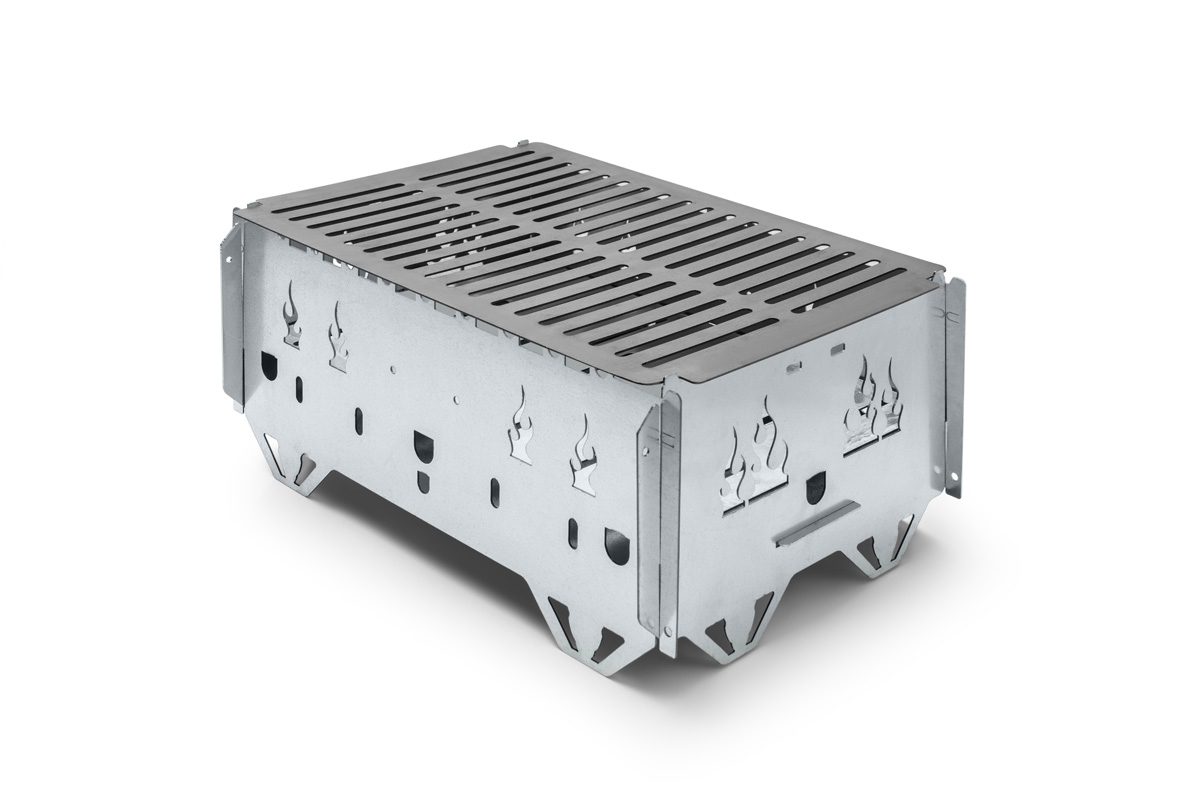 The Favilla Hubo Outdoor-Grill – Tragbar, zerlegbar & sicher für Camping, Picknick & Garten Image