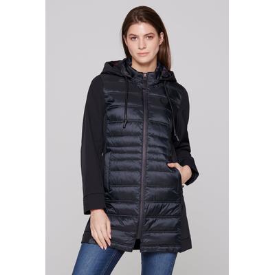 Softshelljacke SOCCX, Damen, Gr. XS, blau, Material: 100% Polyester, Einsatz: 100% Polyamid, Futter: 100% Polyamid, Füllung: 100% Polyester, bedruckt, bestickt, casual, lässig geschnitten lang, Langarm eingesetzt Bündchen, Jacken, mit abtrennbarer... Image