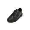 Sneaker MARC O'POLO "aus edlem Rindnappaleder", Herren, Gr. 43, schwarz, Obermaterial: 100% Leder (Rind), Schuhe