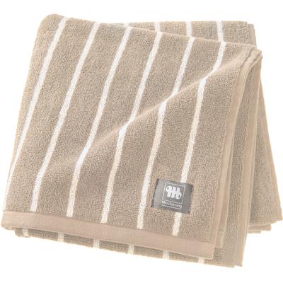 Handtuch MUSTERRING "Needlestripe", beige, B:50cm L:100cm, Jacquard, Baumwolle, Handtücher (Packung), hautschmeichelnd, super weich Image