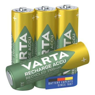 Varta 4x Akku »Recycled« AA / Mignon 2100 mAh