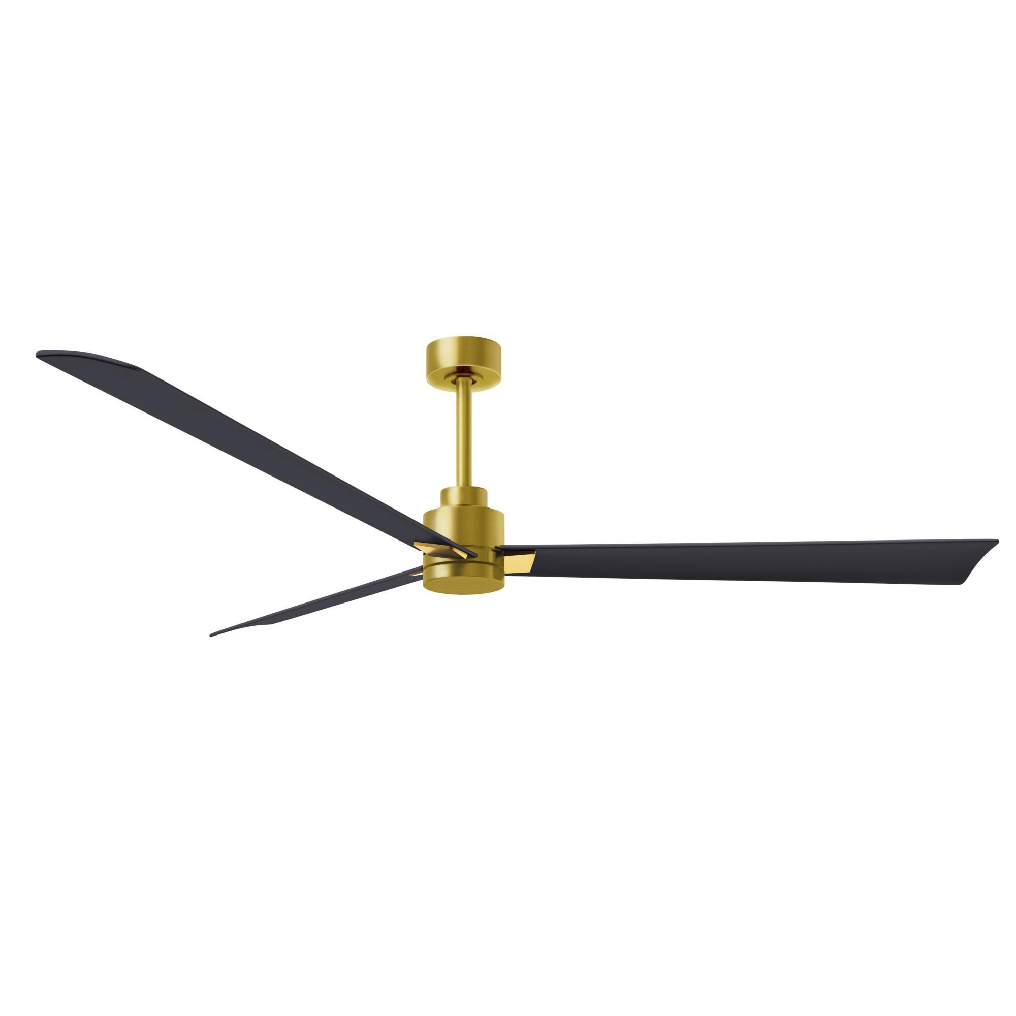 Matthews Fan Company Alessandra 72 Inch Ceiling Fan - AK-BRBR-BK-72