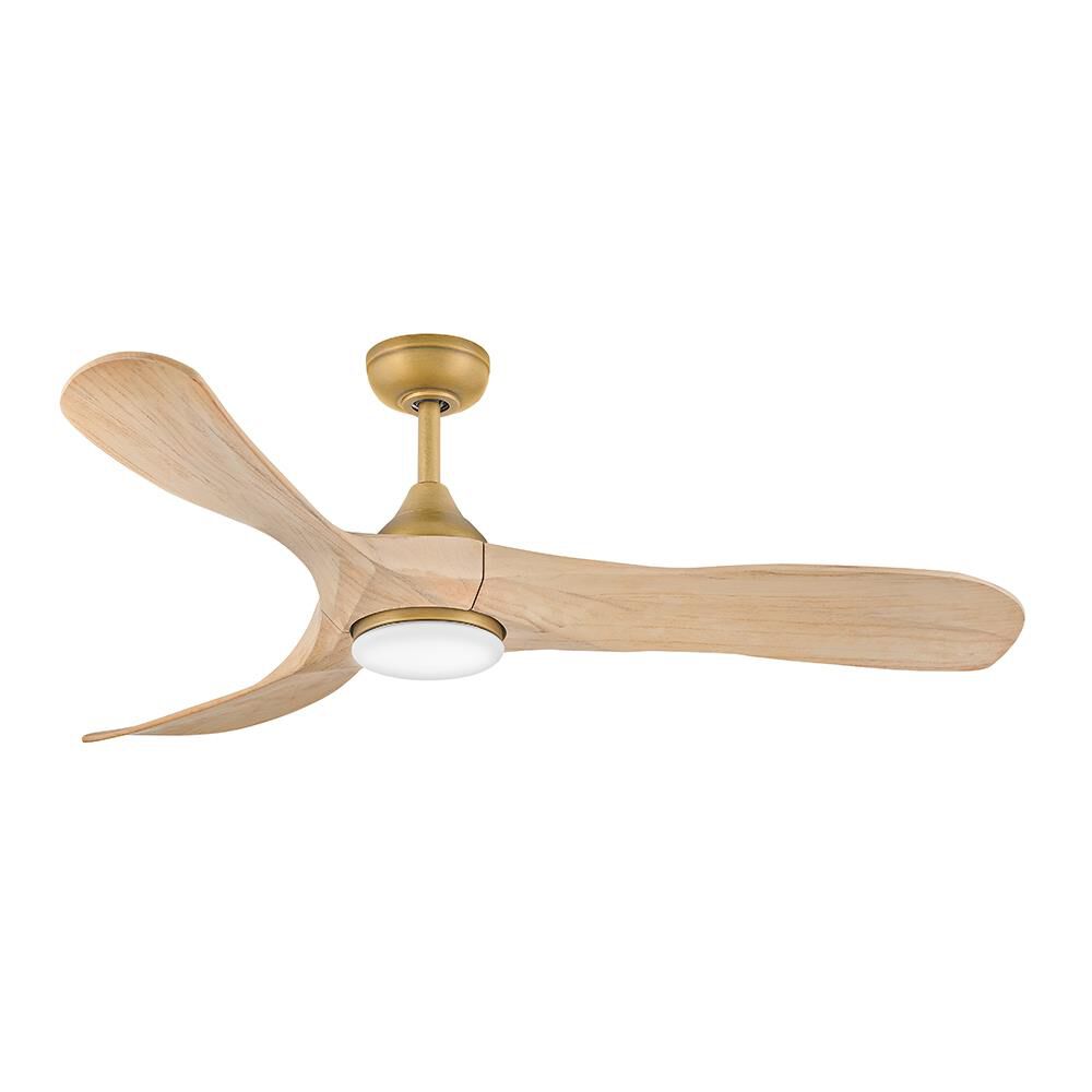 Hinkley Lighting Swell Illuminated 56 Inch Ceiling Fan with Light Kit - 903856FHB-LDD