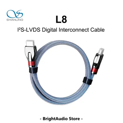 SHANLING L8 I2S-LVDS Digital Interconnect Cable for CD Player/AMP/DAC around 100cm