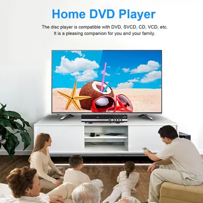 Home DVD Player DVD CD Disc Player Digital Multimedia Player U Disk Playback HD AV Output with