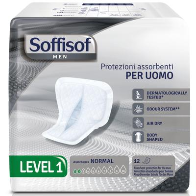 Soffisof Men Level 1 Inkontinenzeinlagen für Männer 12 St Image