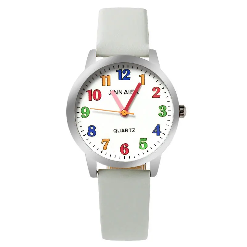 Children Watch Fashion Brand Watches Quartz Wristwatches Kids Clock boys girls Students Wristwatch Multicolor watch plate