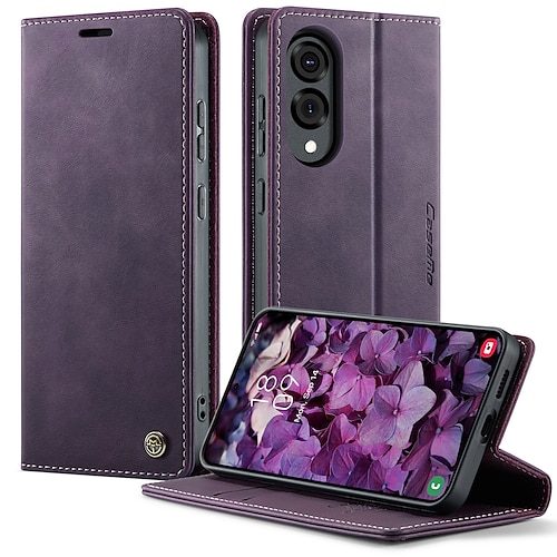 Handy Hülle Handyhüllen Für Samsung Galaxy S22 S21 Ultra Plus S20 A56 A36 A26 A16 A55 5G A35 5G A25 Magnetische Adsorption Brieftaschenhülle Flip-Cover Vollschutz Ständer Stoßfest TPU PU-Leder Image