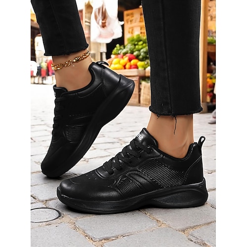 Damen Farm Work Comfort Sneaker – strapazierfähige Outdoor-Schuhe für Erntedankfeste, Gartenarbeit und lange Tage im ländlichen Gelände Image