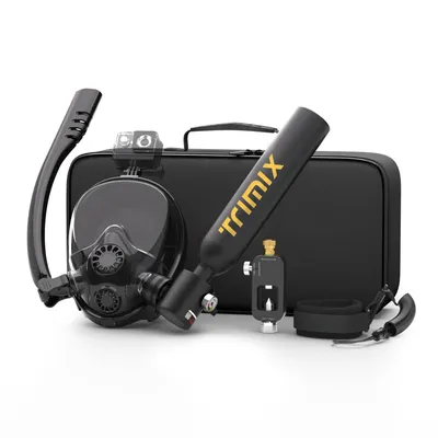 TRIMIX Mini Scuba Lung Tank 0.5L Portable Scuba Diving equipment Support to 10 Minutes Underwater Breathe Scuba Diving Cylinder