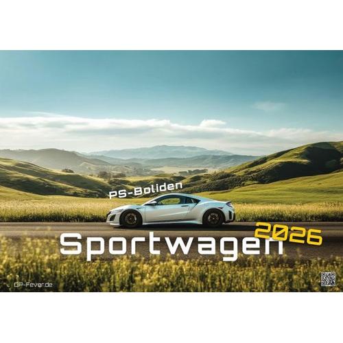 Sportwagen - PS-Boliden - 2026 - Kalender DIN A2 - GP-Fever.de