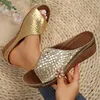 Frauen Sandalen Schuhe Sommer Mode Keil frauen Schuhe Atmungsaktive frauen Sandalen Rutsche Party