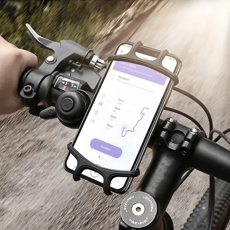 Universal Motorrad Fahrrad Handy Halter für iPhone Samsung Xiaomi Huawei Handy Mobile Fahrrad Lenker Halterung Ständer Image