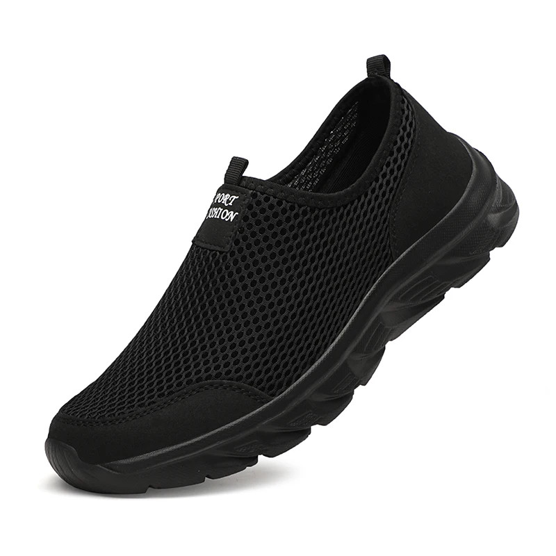 Leichte Männer Schuhe Atmungsaktive Slip auf Männliche Casual Turnschuhe Anti-slip männer Wohnungen Outdoor Wanderschuhe Größe 39-46