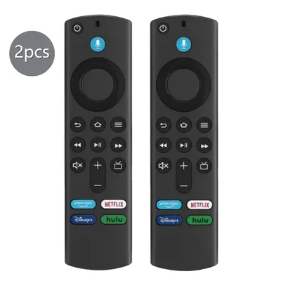 2/3 Stück L5B83G Sprachfernbedienung für AMZ Fire TV Stick (2./3. Generation, Lite, 4K, Max), Fire TV Cube, für Smart TVs (3. Generation) Image
