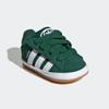 Sneaker ADIDAS ORIGINALS "CAMPUS KIDS BABYSCHUH", Gr. 20, grün (dunkelgrün, cloud weiß, gum 2), Synthetik, sportlich, Schuhe