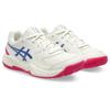 Tennisschuh ASICS "GEL-DEDICATE 8 GS", Gr. 37,5, cream, schwarz cobalt, Synthetik, sportlich, Schuhe, Multicourt-Schuhe