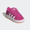 Sneaker ADIDAS ORIGINALS "CAMPUS 00S COMFORT CLOSURE ELASTIC LACES KIDS", Kinder, Gr. 25, rosa (semi lucid fuchsia, cloud weiß, gum 2), Leder, Synthetik, sportlich, Schuhe, für Kinder