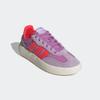 Sneaker ADIDAS SPORTSWEAR "BARREDA DECODE E KINDER", Gr. 37, preloved lila, lucid rot, powder plum, Leder, Textil, sportlich, Schuhe