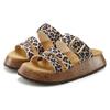 Pantolette FRENCH CONNECTION, Damen, Gr. 40, braun (leo), Obermaterial: 100% Textilmaterial. Futter: 100% Textilmaterial. Decksohle: 100% Rindsleder. Laufsohle: 100% Synthetik, animal-print, gemustert, modisch, Schuhe, Mule, Sandale, offener Schuh...