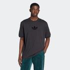 T-Shirt ADIDAS ORIGINALS "Oversize tee", Herren, Gr. S, schwarz (schwarz, schwarz), Obermaterial: 100% Baumwolle, sportlich, Shirts