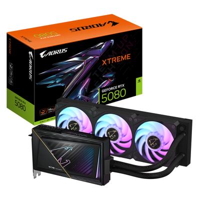 GIGABYTE Grafikkarte "AORUS GeForce RTX 5080 XTREME WATERFORCE 16G Grafikkarte - 16GB GDDR7", eh13, Grafikkarten