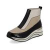 Sneaker REMONTE "Remonte Sneaker Lederimitat", Damen, Gr. 39, schwarz, Lederimitat, casual, Schuhe