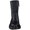 Stiefelette PAUL GREEN "Paul Green Stiefelette Leder/Textil", Damen, Gr. 38, schwarz, Leder, Textil, casual, Schuhe