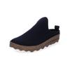 Hausschuh ASPORTUGUESAS "Asportuguesas Hausschuhe Filz", Damen, Gr. 40, blau (navy), Filz, casual, Schuhe