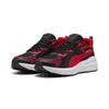 Sneaker PUMA "F1 Hypnotic LS Sneakers Erwachsene", Gr. 42.5, rot (schwarz pop rot), Obermaterial: Textil, Synthetik; Futter: Textil; Innensohle: Textil; Laufsohle: Gummi, Schuhe