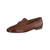 Slipper PAUL GREEN "Paul Green Slipper Glattleder", Damen, Gr. 40, braun (cognac), Glattleder, elegant, Schuhe
