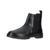 Stiefelette KICKERS "Kickers Stiefelette Leder/Textil", Damen, Gr. 36, schwarz, Leder, Textil, casual, Schuhe