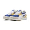 Sneaker PUMA "Road Rider Suede Sneakers Erwachsene", Gr. 37, vivid blau vapor gray, Obermaterial: Leder, Textil; Futter: Textil; Innensohle: Textil; Laufsohle: Gummi, Schuhe