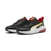 Sneaker PUMA "Scuderia Ferrari HP Vis2K Sneakers Erwachsene", Gr. 44.5, schwarz-weiß (weiß schwarz), Obermaterial: Textil, Synthetik; Futter: Textil; Innensohle: Textil; Laufsohle: Gummi, Schuhe