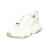 Sneaker STEVE MADDEN "STEVE MADDEN Sneaker Lederimitat/Mesh", Damen, Gr. 40, weiß (weiß, beige), Lederimitat, Textil, casual, Schuhe