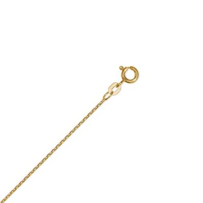 Goldkette ONE ELEMENT "Halskette Rundankerkette aus 585 Gelbgold Ø 1,2 mm" Gr. 36, gold, Halsketten, Damen, 36, Gelbgold 585-Gold, Gelbgold 585, Gold, für Damen – klassisch & elegant im Design Image