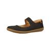 Riemchenballerina EL NATURALISTA "El Naturalista Ballerinas Leder", Damen, Gr. 41, schwarz, Leder, casual, Schuhe