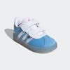Sneaker ADIDAS SPORTSWEAR "ADIDAS E DISNEY CINDERELLA VL COURT 3.0 KIDS", Gr. 22, semi blau burst, cloud weiß, lucid pink, sportlich, Schuhe
