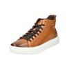 Sneaker GEOX "Geox Sneaker Leder/Textil", Herren, Gr. 41, braun (hellbraun), Leder, Textil, casual, Schuhe